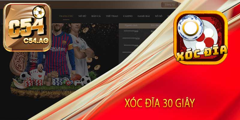 xóc đĩa 30 giây